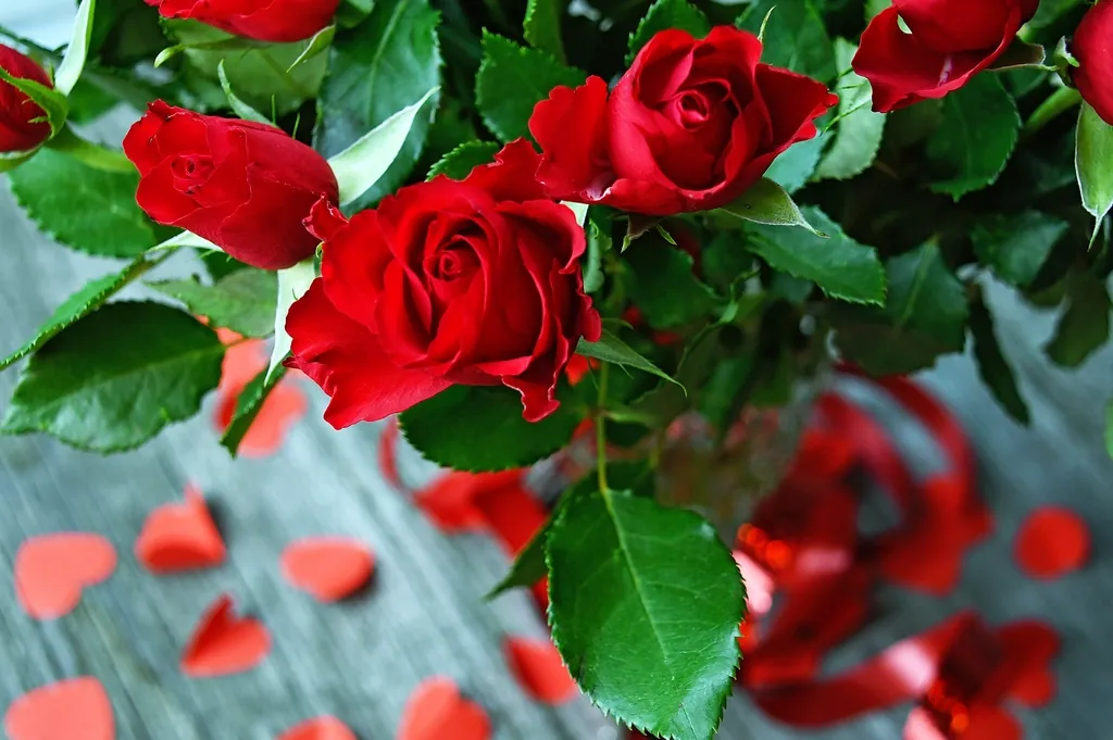 Ramo de rosas rojas para temporada especial